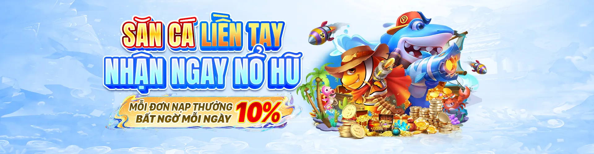 Trò chơi Bắn cá rikvip web với đồ họa sống động